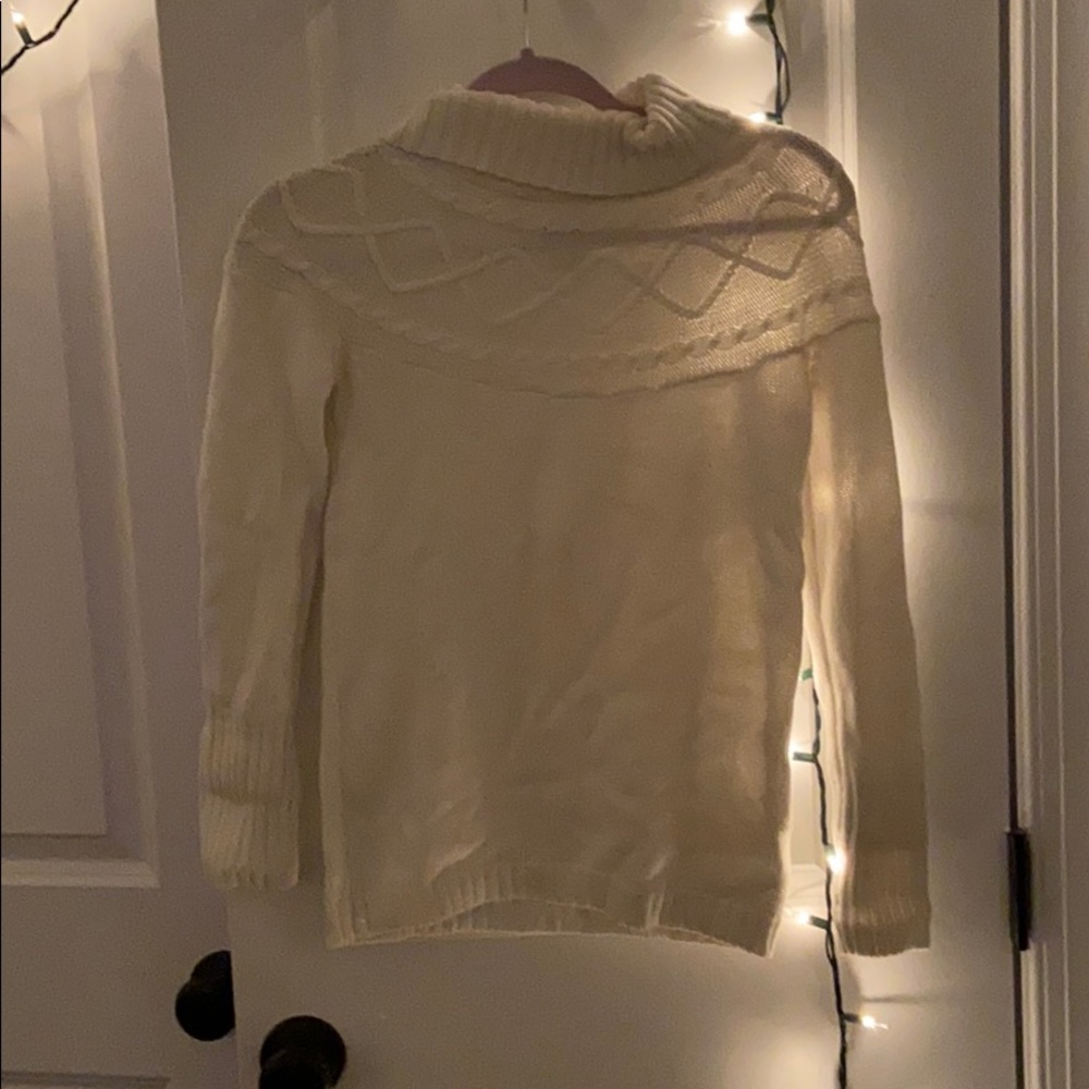 A Children’s Large Cherokee White Sweater